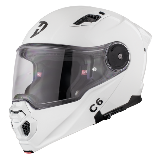 D.O.T. & ECE Daytona C6- Hi-Gloss White